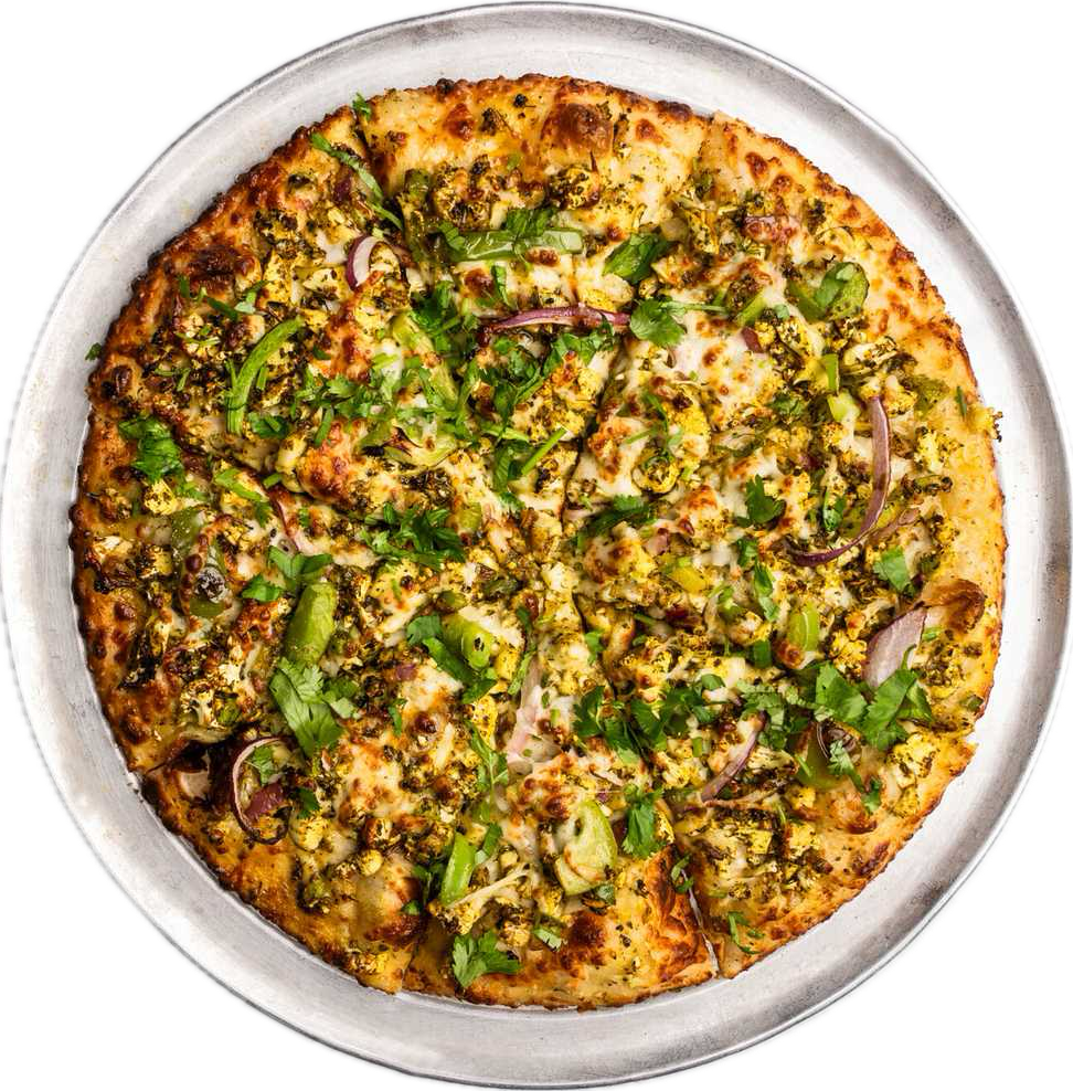 Vegetable Karahi Pizza